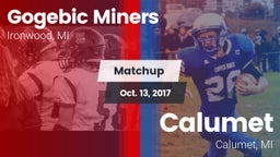Matchup: Gogebic Miners vs. Calumet  2017