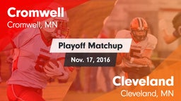 Matchup: Cromwell vs. Cleveland  2016