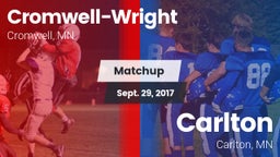Matchup: Cromwell-Wright vs. Carlton  2017