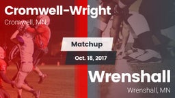 Matchup: Cromwell-Wright vs. Wrenshall  2017