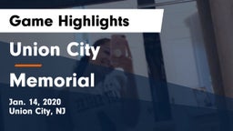 Union City  vs Memorial  Game Highlights - Jan. 14, 2020
