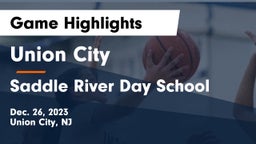 Union City  vs Saddle River Day School Game Highlights - Dec. 26, 2023