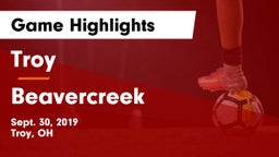 Troy  vs Beavercreek  Game Highlights - Sept. 30, 2019