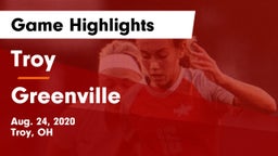 Troy  vs Greenville  Game Highlights - Aug. 24, 2020