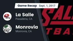 Recap: La Salle  vs. Monrovia  2017