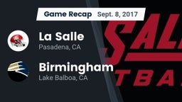 Recap: La Salle  vs. Birmingham  2017