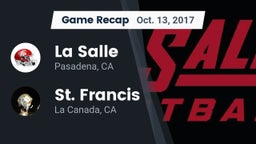 Recap: La Salle  vs. St. Francis  2017