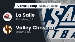 Recap: La Salle  vs. Valley Christian  2018