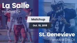 Matchup: La Salle  vs. St. Genevieve  2018