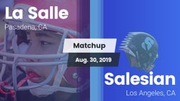 Matchup: La Salle  vs. Salesian  2019