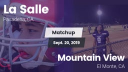 Matchup: La Salle  vs. Mountain View  2019