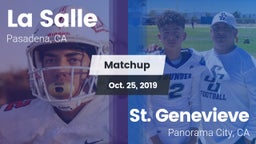 Matchup: La Salle  vs. St. Genevieve  2019