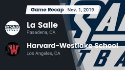 Recap: La Salle  vs. Harvard-Westlake School 2019