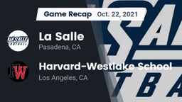 Recap: La Salle  vs. Harvard-Westlake School 2021