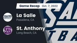 Recap: La Salle  vs. St. Anthony  2022