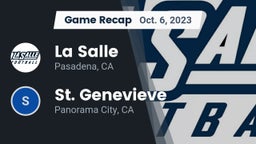 Recap: La Salle  vs. St. Genevieve  2023
