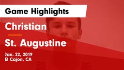 Christian  vs St. Augustine  Game Highlights - Jan. 22, 2019