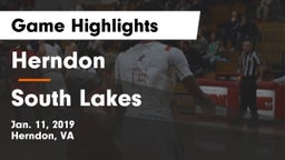 Herndon  vs South Lakes  Game Highlights - Jan. 11, 2019