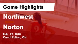 Northwest  vs Norton  Game Highlights - Feb. 29, 2020