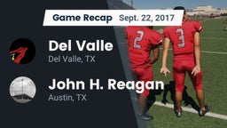 Recap: Del Valle  vs. John H. Reagan  2017