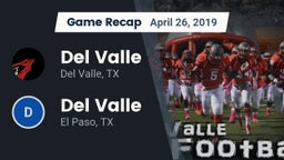 Recap: Del Valle  vs. Del Valle  2019