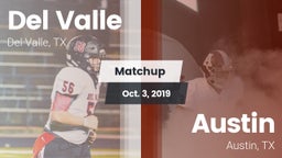 Matchup: Del Valle High Schoo vs. Austin  2019
