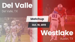 Matchup: Del Valle High Schoo vs. Westlake  2019