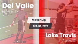 Matchup: Del Valle High Schoo vs. Lake Travis  2020