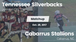 Matchup: Tennessee Silverback vs. Cabarrus Stallions  2017