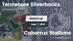Matchup: Tennessee Silverback vs. Cabarrus Stallions  2019