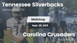 Matchup: Tennessee Silverback vs. Carolina Crusaders 2019