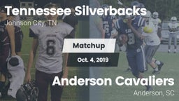 Matchup: Tennessee Silverback vs. Anderson Cavaliers  2019