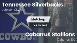 Matchup: Tennessee Silverback vs. Cabarrus Stallions  2019