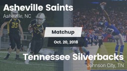 Matchup: Asheville Saints vs. Tennessee Silverbacks 2018