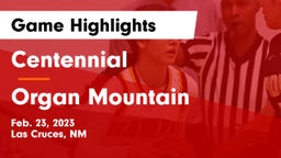 Centennial  vs ***** Mountain  Game Highlights - Feb. 23, 2023