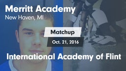 Matchup: Merritt Academy vs. International Academy of Flint 2016