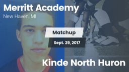 Matchup: Merritt Academy vs. Kinde North Huron 2017