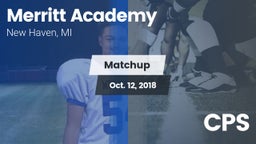Matchup: Merritt Academy vs. CPS 2018