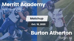 Matchup: Merritt Academy vs. Burton Atherton   2020