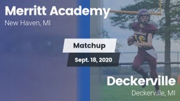 Matchup: Merritt Academy vs. Deckerville  2020