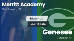 Matchup: Merritt Academy vs. Genesee  2020