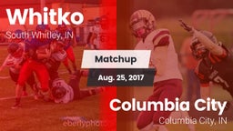 Matchup: Whitko  vs. Columbia City  2017