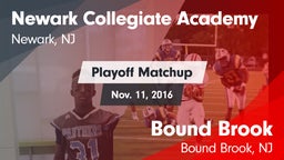 Matchup: Newark Collegiate vs. Bound Brook  2016