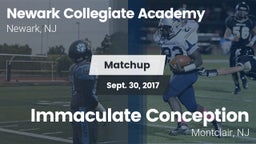 Matchup: Newark Collegiate vs. Immaculate Conception  2017