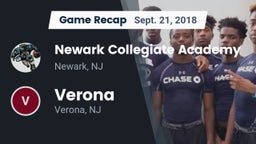 Recap: Newark Collegiate Academy  vs. Verona  2018