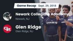 Recap: Newark Collegiate Academy  vs. Glen Ridge  2018