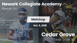 Matchup: Newark Collegiate vs. Cedar Grove  2018