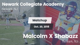 Matchup: Newark Collegiate vs. Malcolm X Shabazz   2018