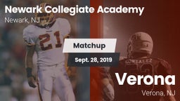 Matchup: Newark Collegiate vs. Verona  2019