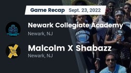 Recap: Newark Collegiate Academy  vs. Malcolm X Shabazz   2022